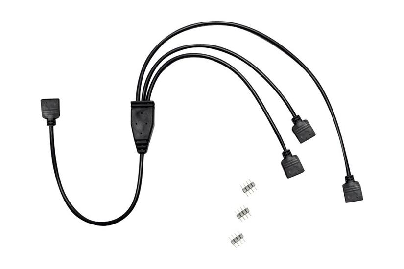 Inter-tech Strøm-splitter Strøm -pin Til Strøm -pin 48 Cm