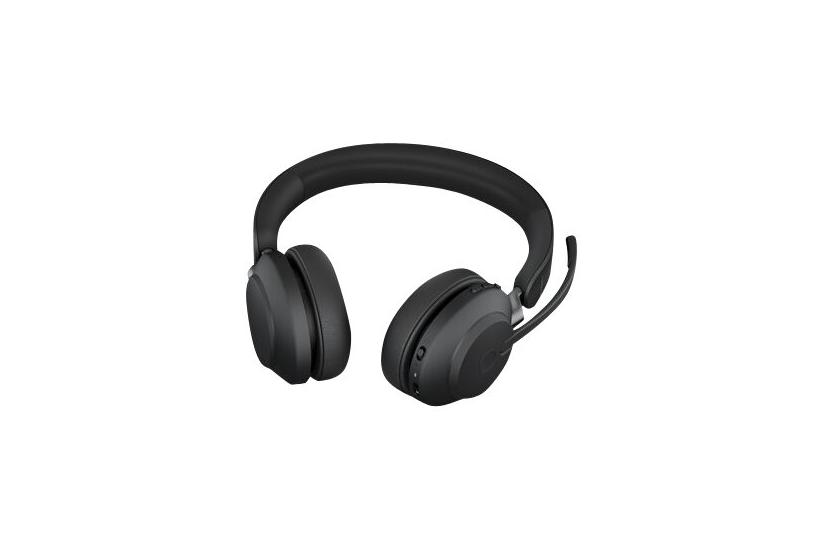Jabra Evolve2 65 Uc Stereo Headset Usb- Med Opladningsstander