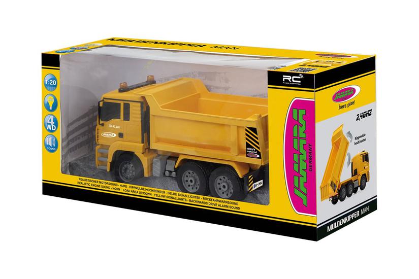 Jamara Dump Truck Man Fjernstyret Lastbil