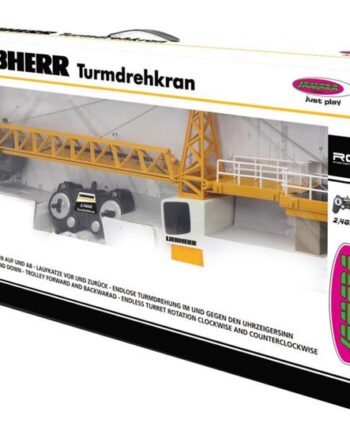 Jamara Turning Tower Crane Liebherr Fjernstyret Bygge- Og Landbrugskøretøj