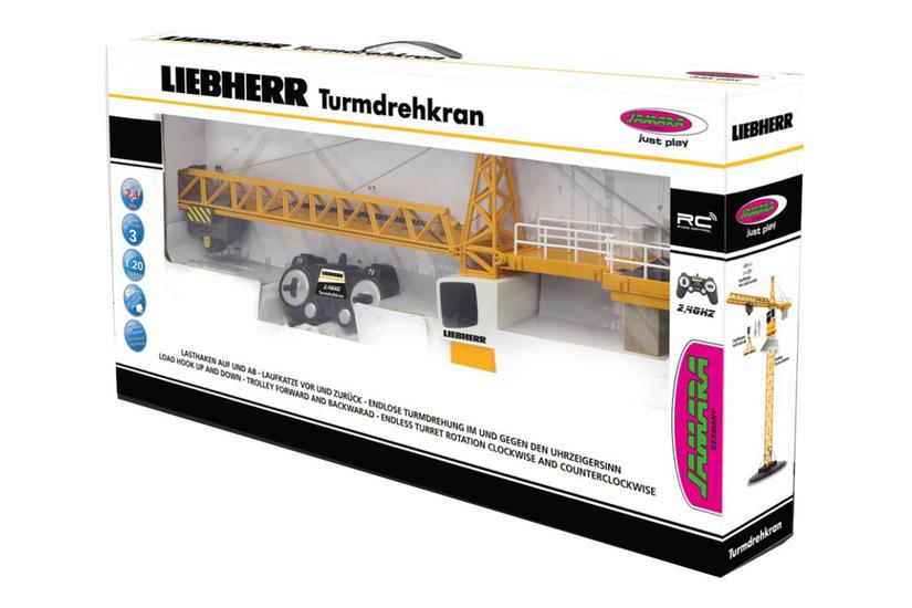 Jamara Turning Tower Crane Liebherr Fjernstyret Bygge- Og Landbrugskøretøj