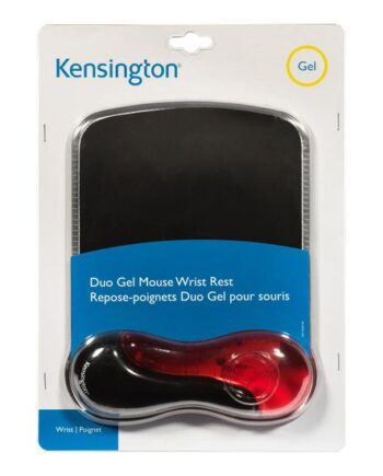 Kensington Duo Gel Mouse Pad Wrist Rest Musemåtte Med Håndledsstøtte Taa-kompatibel