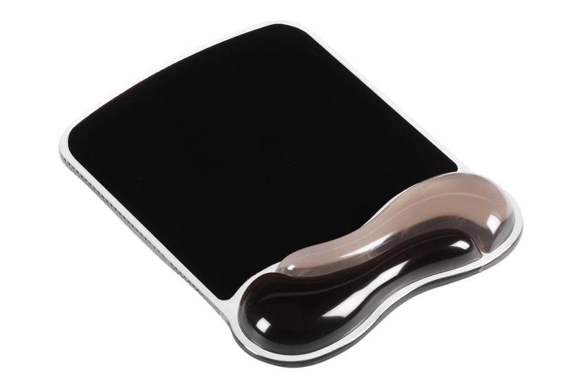 Kensington Duo Gel Mouse Wristrest Wave Musemåtte Med Håndledsstøtte