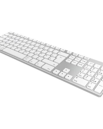 Keysonic Ksk-8022bt Tastatur Qwertz Tysk Sølv Indgangsudstyr