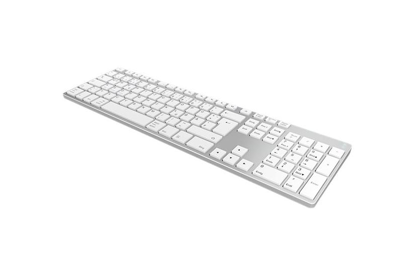 Keysonic Ksk-8022bt Tastatur Qwertz Tysk Sølv Indgangsudstyr
