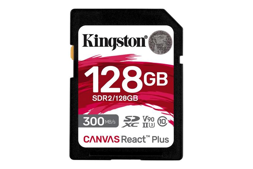 Kingston Canvas React Plus Flashhukommelseskort 128 Gb Sdxc Uhs-ii