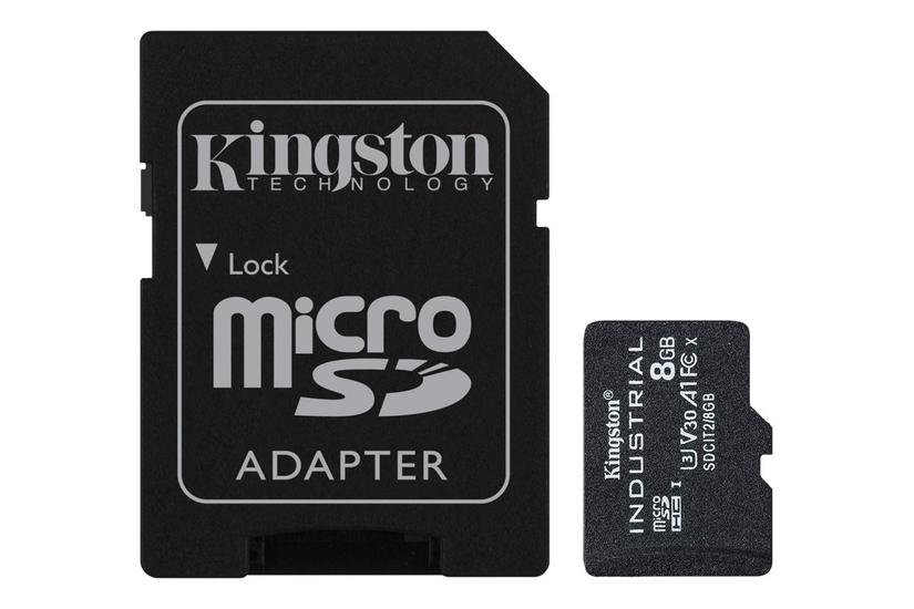 Kingston Industrial Flashhukommelseskort Gb Microsdhc Uhs-