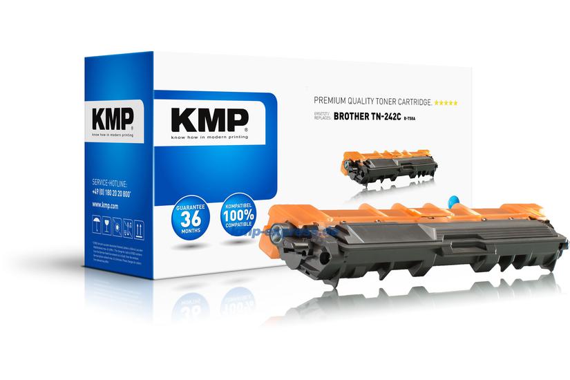 Kmp -t58a Cyan Kompatibel Tonerpatron Alternativ Til: Brother Tn242c