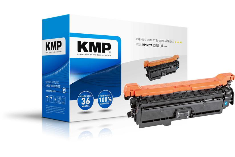 Kmp -t166 Cyan Kompatibel Tonerpatron Alternativ Til: Hp 507a