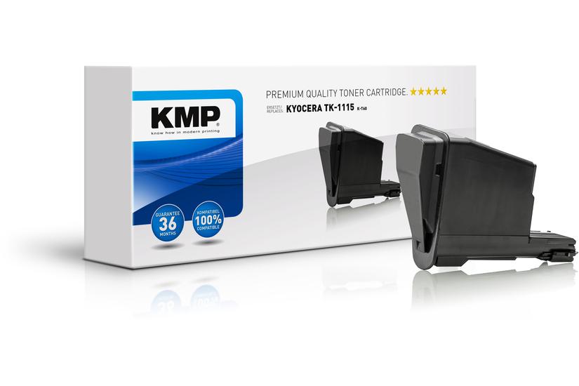 Kmp -t60 Sort Kompatibel Tonerpatron Alternativ Til: Kyocera Tk-1115