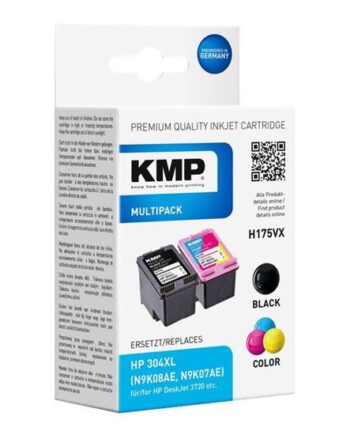 Kmp Multipack H175vx   Pakker Sort  Farve  Cyan  Magenta  Gul  Kompatibel Blækpatron