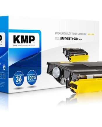 Kmp Sort Kompatibel Tonerpatron  Alternativ Til: Brother Tn2000