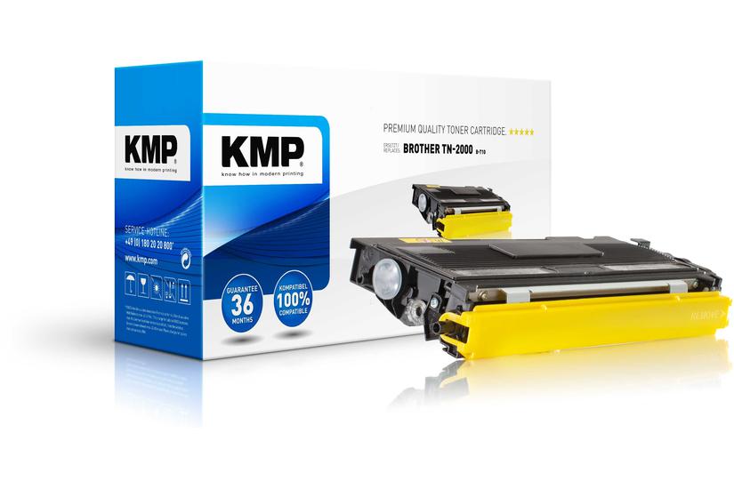 Kmp Sort Kompatibel Tonerpatron Alternativ Til: Brother Tn2000