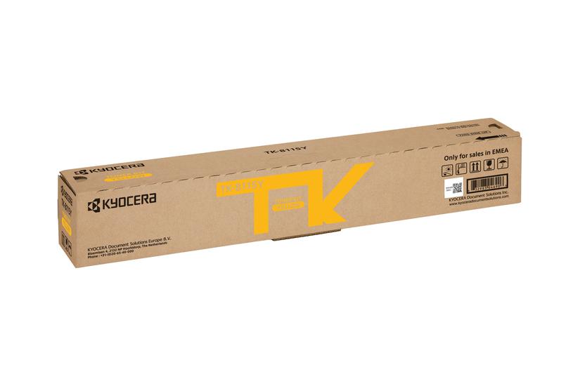 Kyocera Tk 8115y Gul Original Tonerpatron