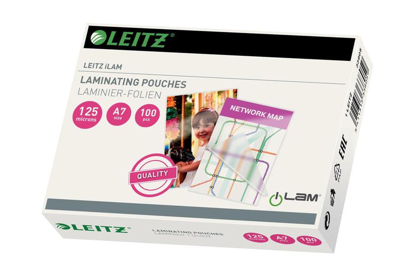 Leitz 100-pakke Blank A7 Laminerings Poser