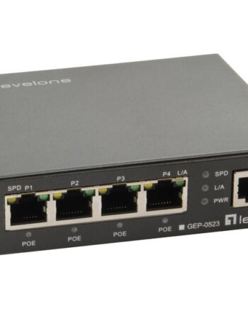 Levelone Gep-0523 Switch   Porte