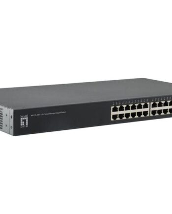 Levelone Gtl-2661 Switch 26 Porte Monterbar På Stativ