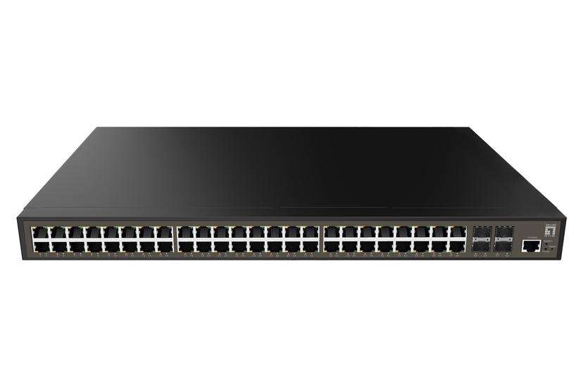 Levelone Gtp-5271 Switch 52 Porte Monterbar På Stativ