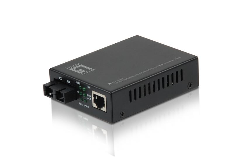 Levelone Gvt-2001 Fibermedieomformer 10mb Lan 100mb Lan 1gbe
