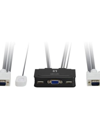 Levelone Kvm-0223 Kvm   Audio-switch   Porte