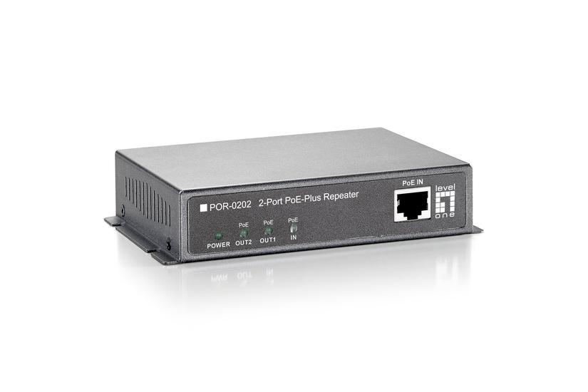 Levelone Por-0202 Repeater 10mb Lan 100mb Lan