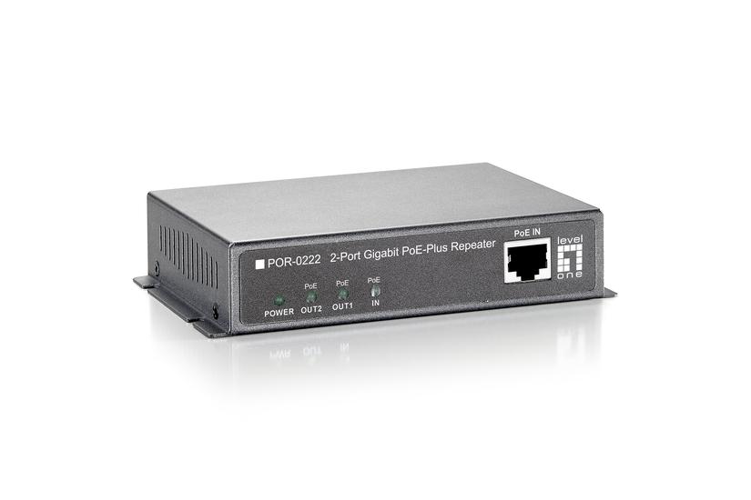 Levelone Por-0222 Repeater 10mb Lan 100mb Lan 1gbe