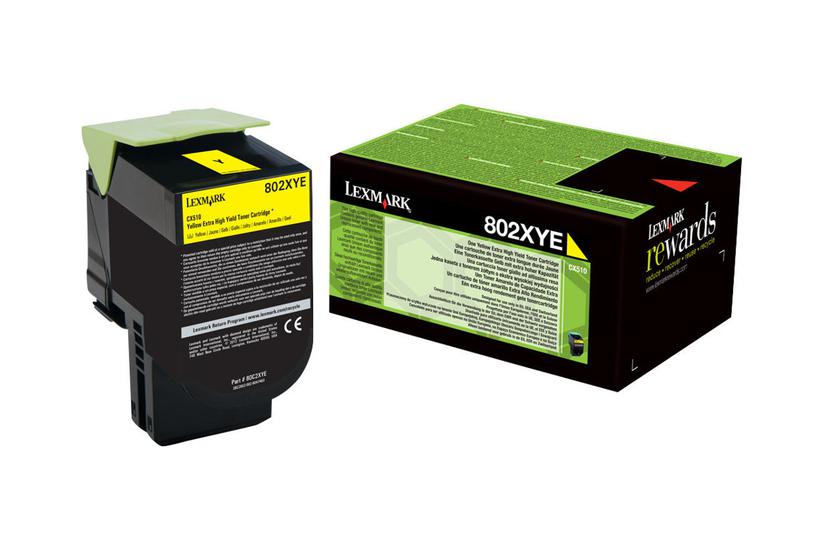 Lexmark Gul Original Tonerpatron