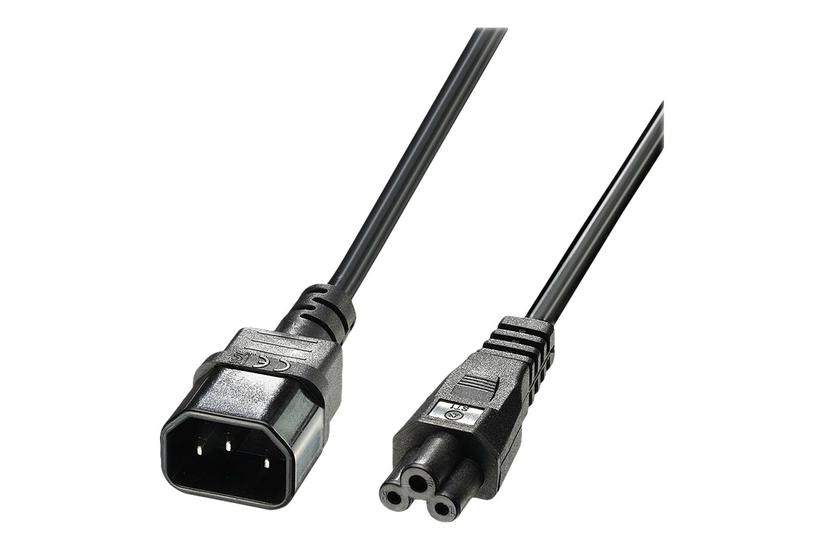 Lindy Forlængerkabel Til Strøm Iec 60320 C5 Til Iec 60320 C14