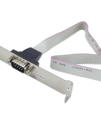 Lindy Pc Back Plate Serial Adaptor Seriel-panel Db-  Til 10-pin Idc