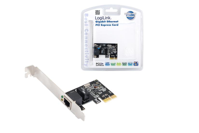 Logilink Gigabit Pci Express Card Netværksadapter Pcie Gigabit Ethernet