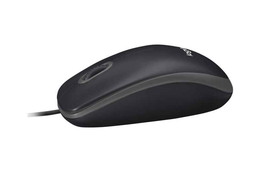 Logitech B100 Mus Usb Sort