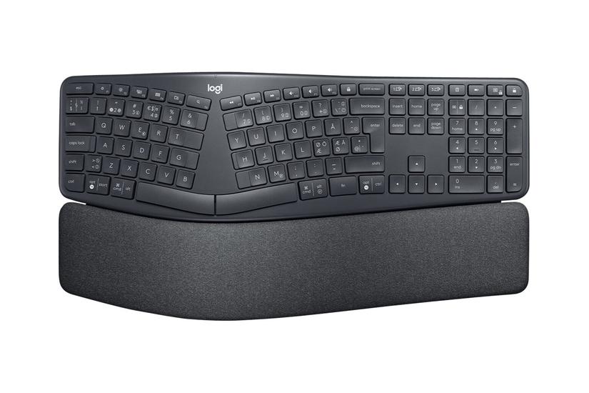 Logitech Ergo K860 Tastatur Pan Nordic Indgangsudstyr