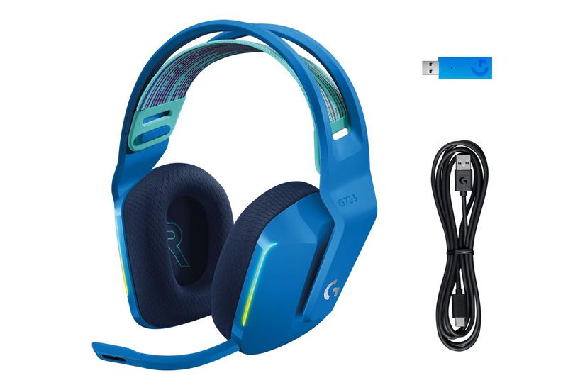 Logitech G733 Lightspeed Wireless Rgb Gaming Headset Headset