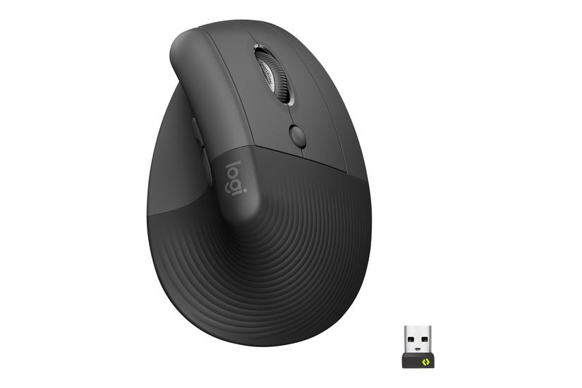 Logitech Lift For Business Lodret Mus Bluetooth Ghz Grafit