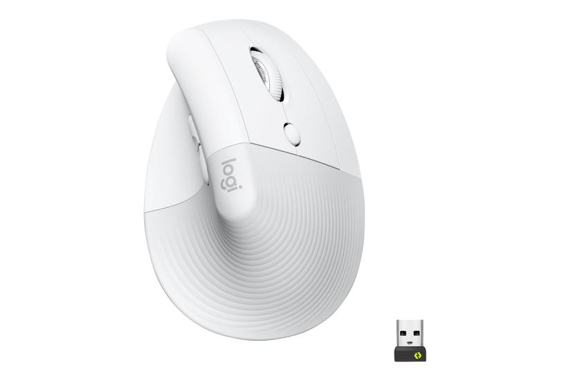 Logitech Lift For Business Lodret Mus Bluetooth Ghz Off-white