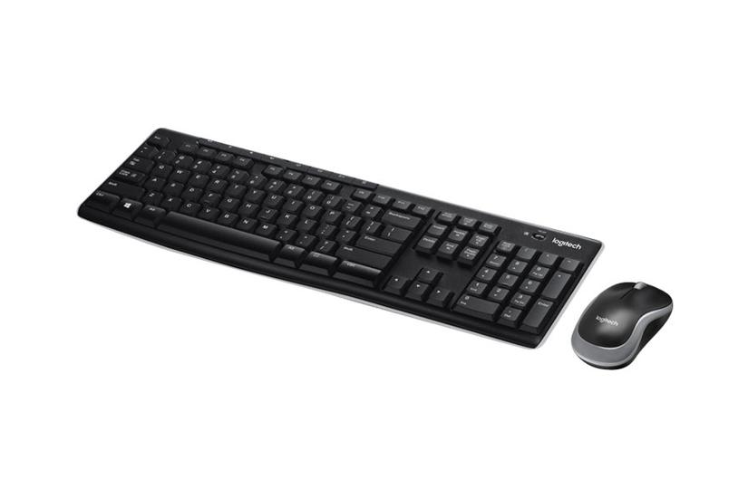 Logitech Mk270 Wireless Combo Sæt Med Mus Og Tastatur Schweizisk Indgangsudstyr