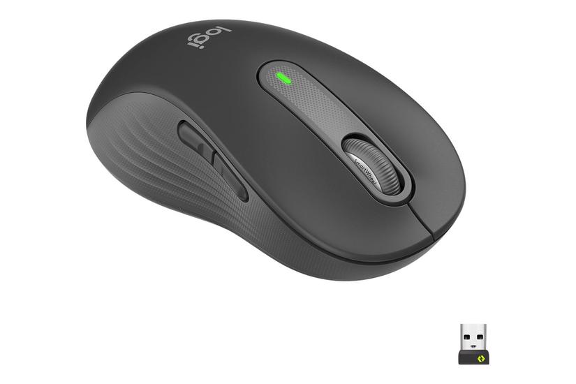 Logitech Signature M650 Left Mus Stor Størrelse Ghz Bluetooth Grafit