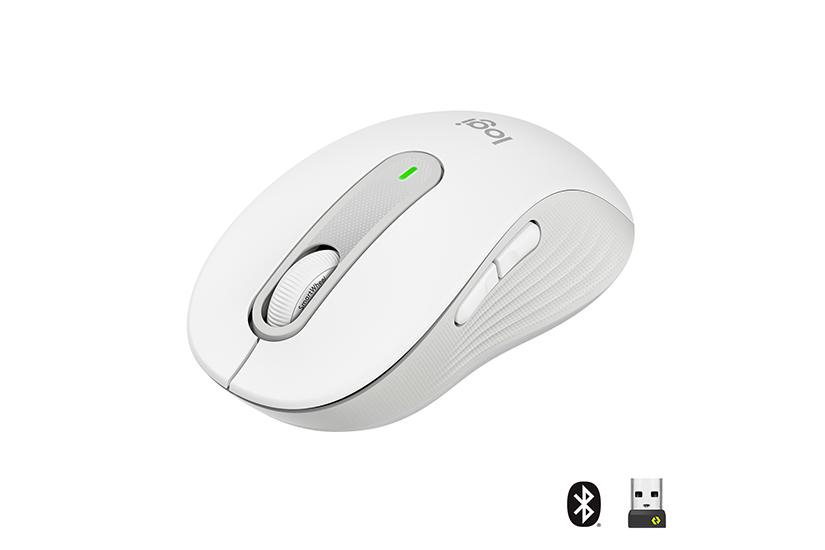 Logitech Signature M650 Left Mus Stor Størrelse Ghz Bluetooth Off-white