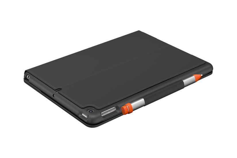 Logitech Slim Folio Tastatur Og Folio-kasse Qwertz Tysk Grafit Indgangsudstyr