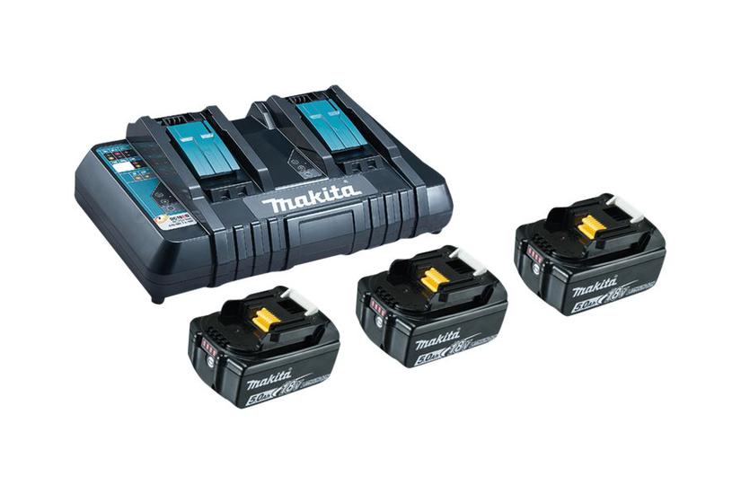 Makita Dc18rd Batterioplader Med Batteri Li-ion