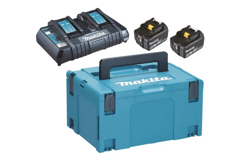 Makita Dc18rd Batterioplader Med Batteri Li-ion