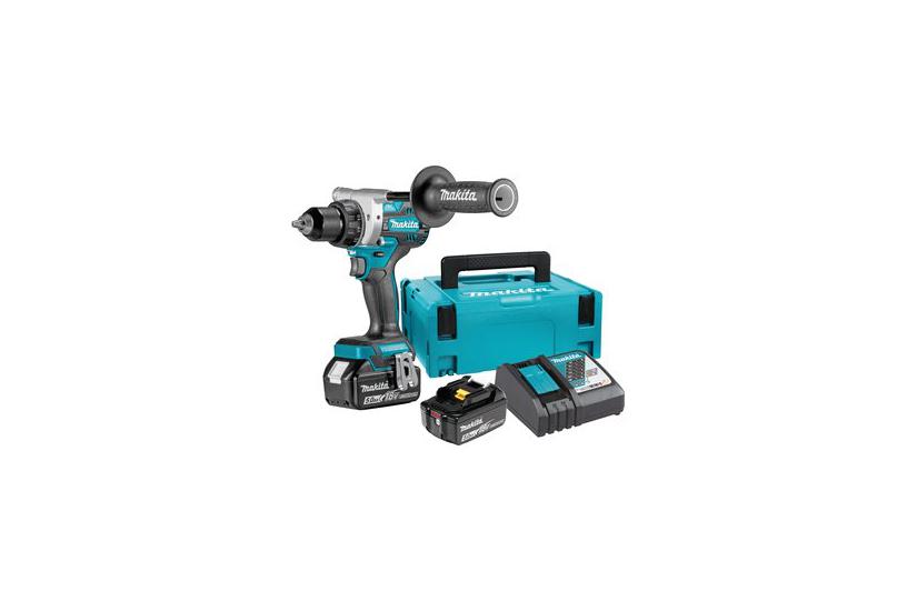 Makita Ddf486rtj Skruetrækker Ledningfri -hastigheders Batterier