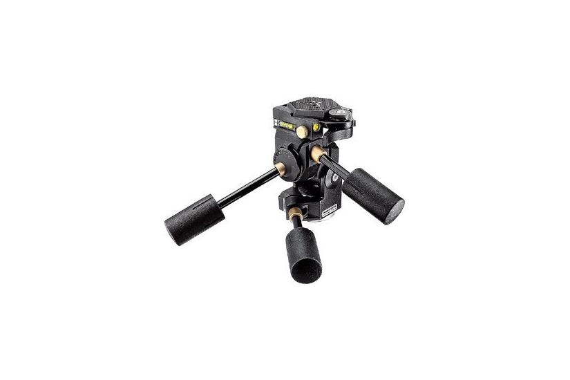 Manfrotto 229 3d Super-pro Hoved For Stativ Med Ben
