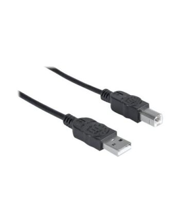 Manhattan 333368 Usb-kabel Usb           Usb   Usb   Sort