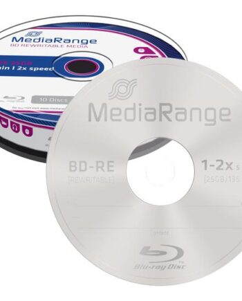 Mediarange Bd-re   10 25 Gb Lagringsmedie