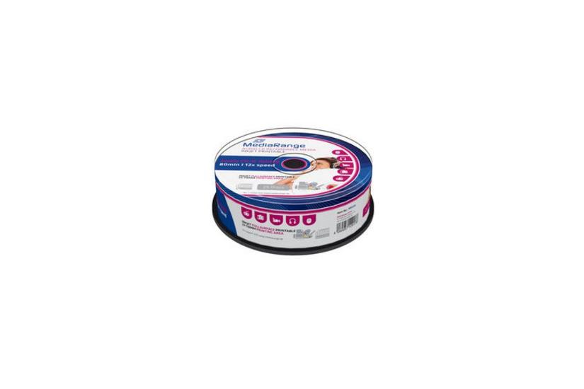 Mediarange Cd- 25 700 Mb Lagringsmedie
