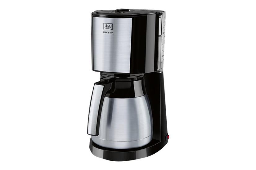 Melitta Enjoy Top Therm Kaffemaskine Rustfrit Stål Sort