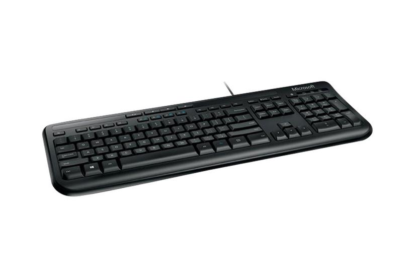 Microsoft Wired Keyboard 600 Tastatur Engelsk Sort Indgangsudstyr