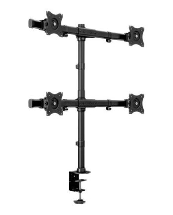 Multibrackets   Deskmount Basic Quad Monteringssæt For   Lcd Displays Sort