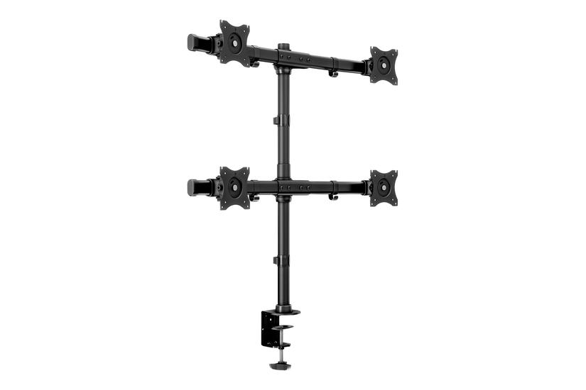 Multibrackets Deskmount Basic Quad Monteringssæt For Lcd Displays Sort